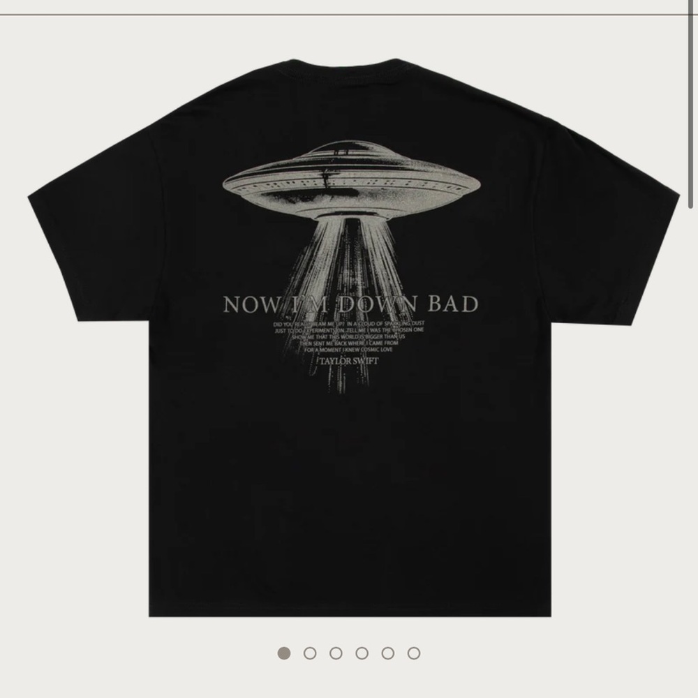 Taylor Swift Tortured Poets Department Down Bad TShirt Size XL